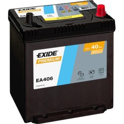 Bateria de carro Exide EA406 12V 40Ah 350A - 1